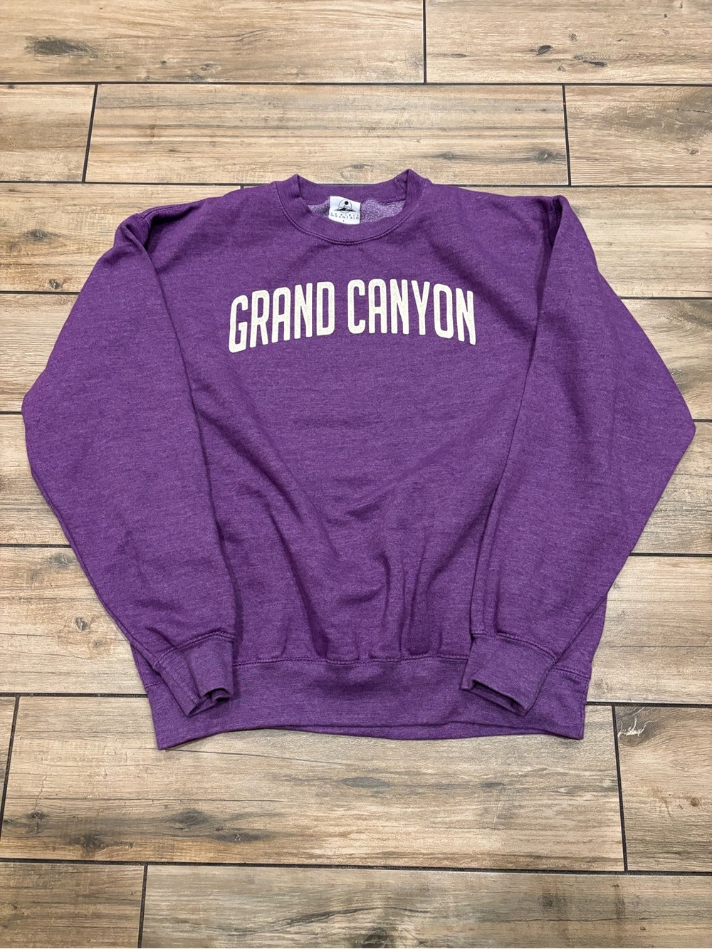 Vintage Prairie Mountain Heathered Purple GCU Grand Canyon Crewneck Size L